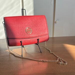Elegant Red ‘Marilyn Monroe’ Chain Shoulder Bag NWOT